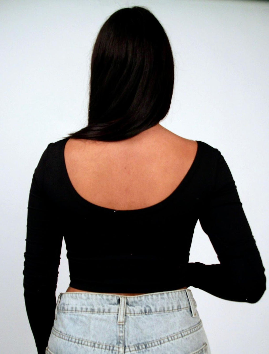 Crop Top Dubai Nero