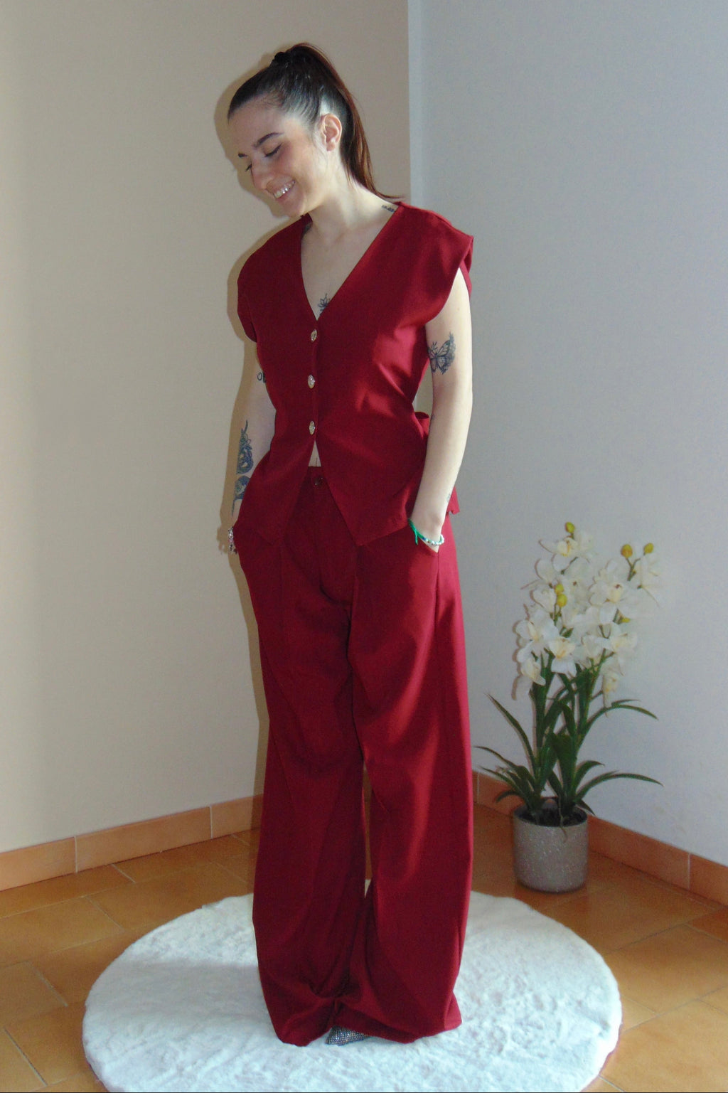 Completo Dallas Rosso