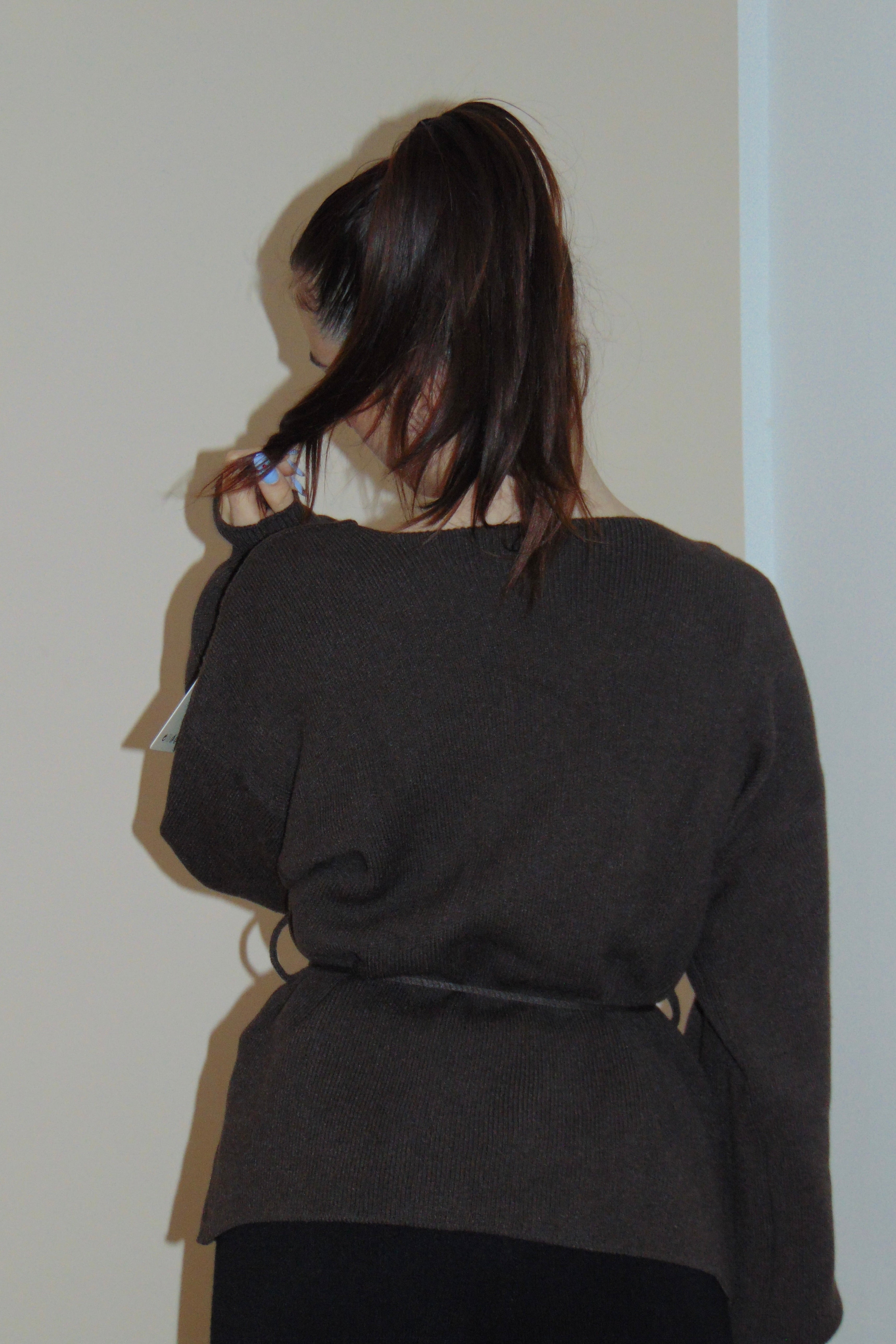 Cardigan Siviglia Marrone