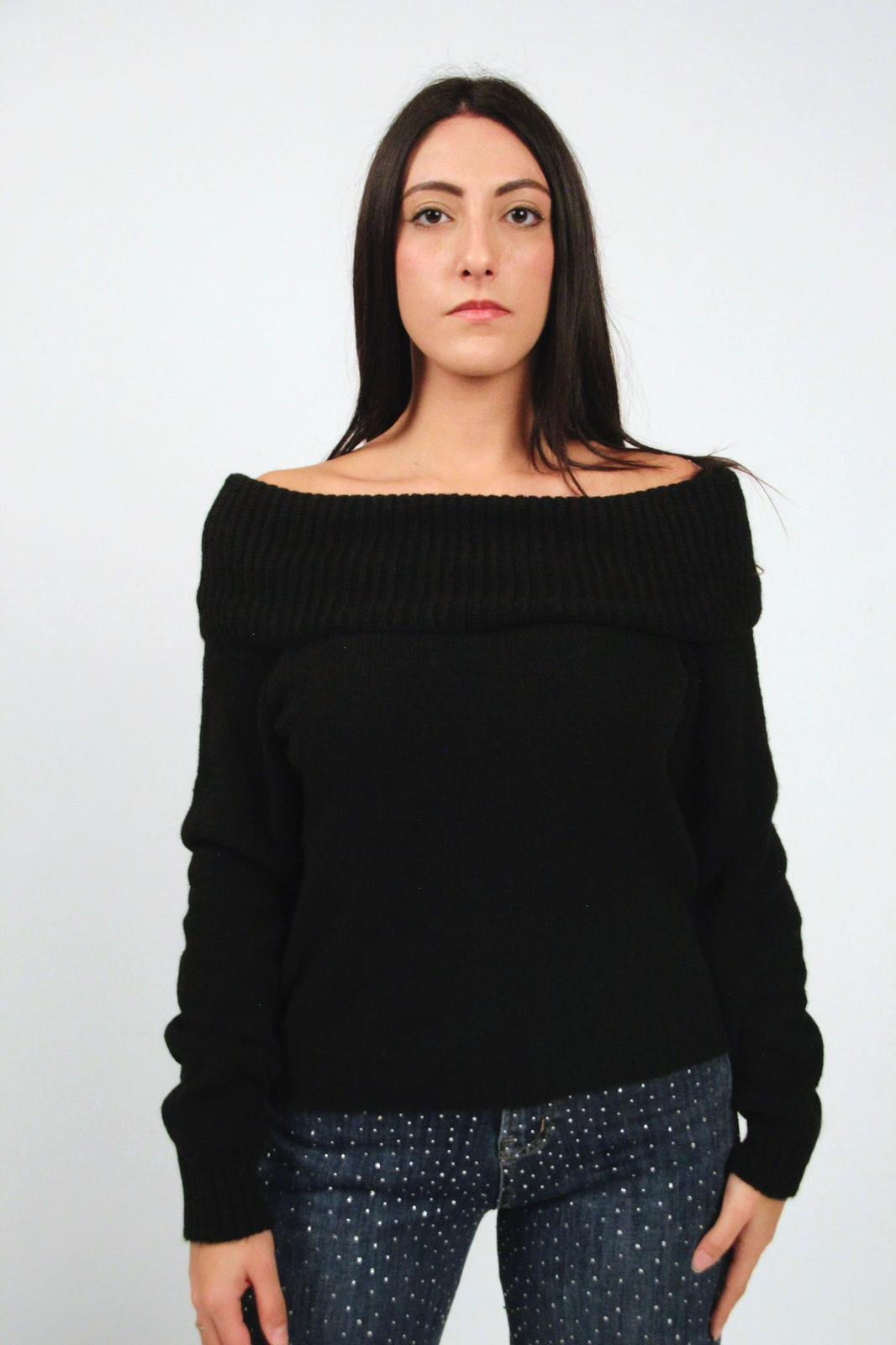 Maglione Monaco Nero