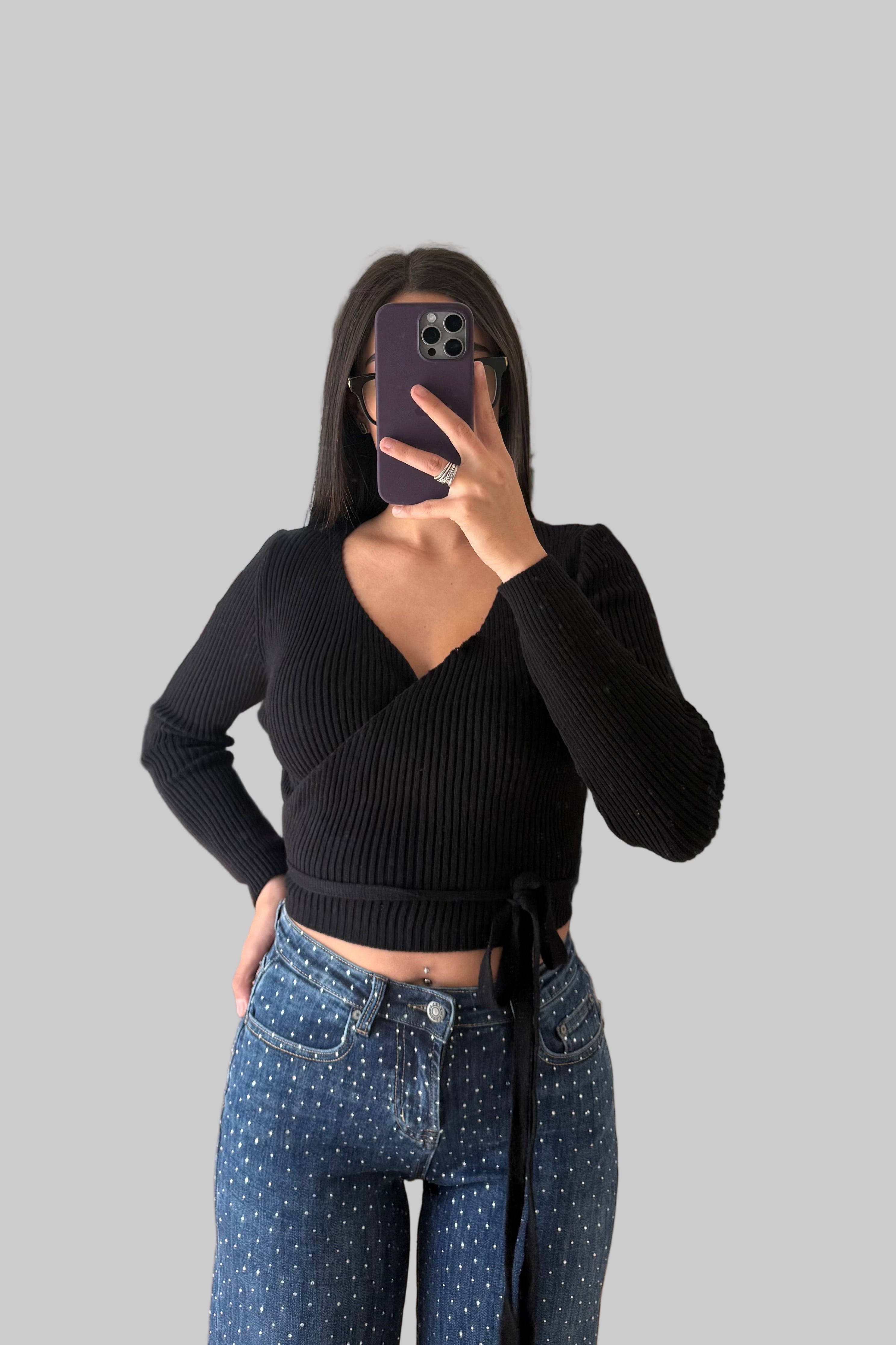 Maglioncino Amalfi Nero