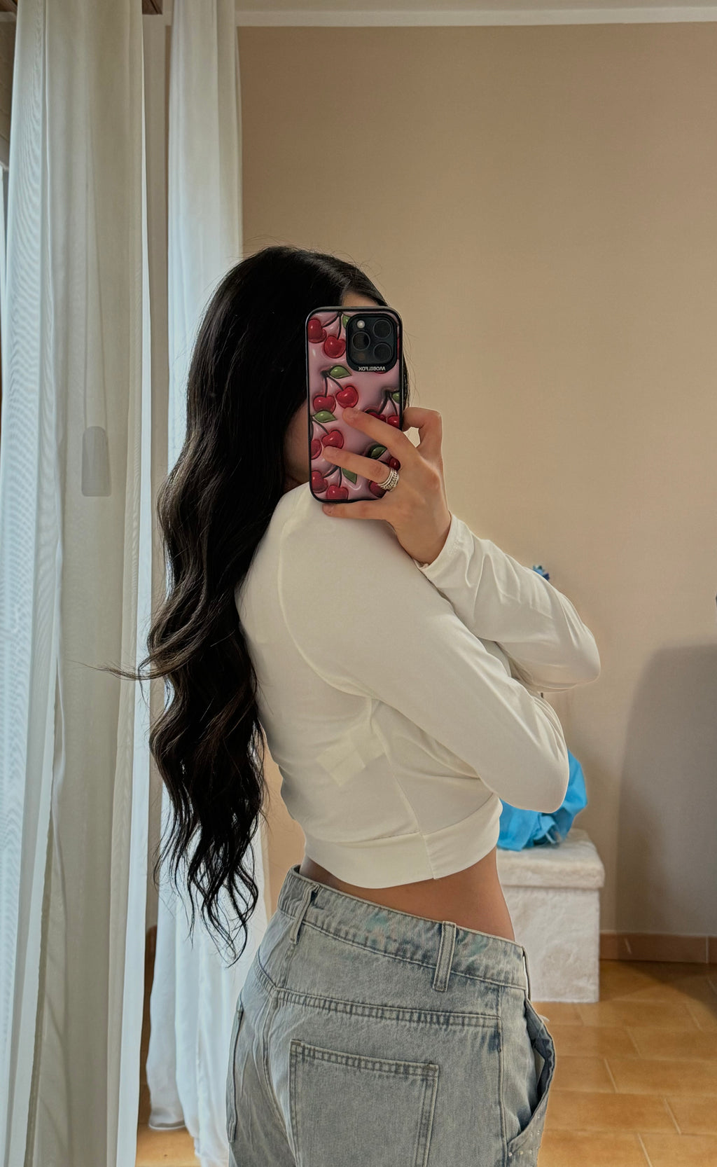 Crop Saint-Tropez Bianco