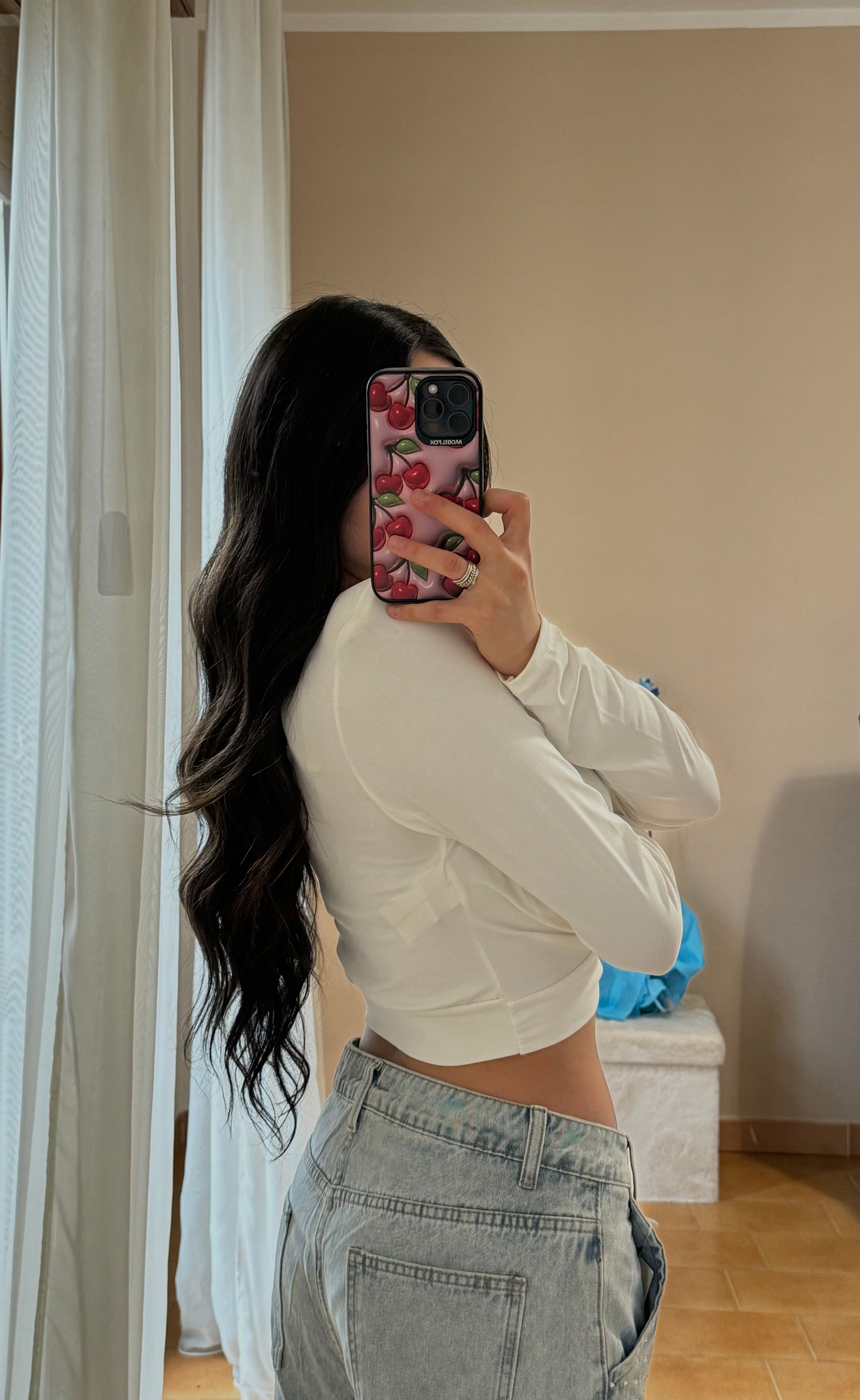 Crop Saint-Tropez Bianco