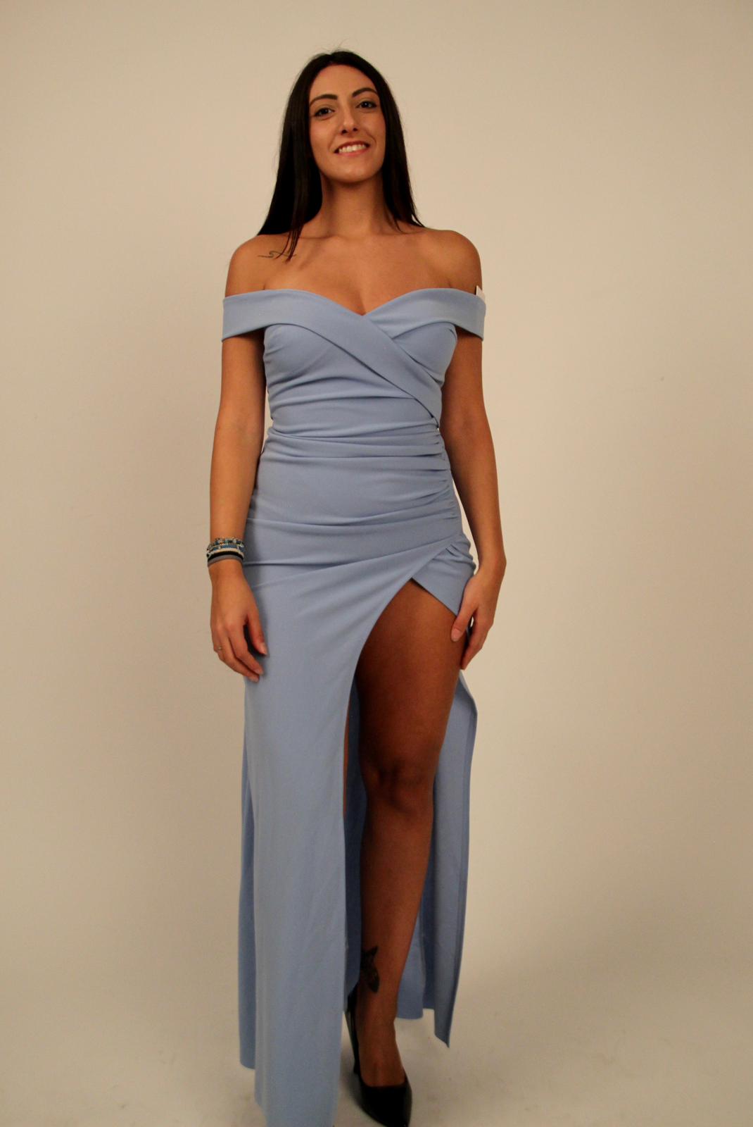 Vestito Positano Azzurro