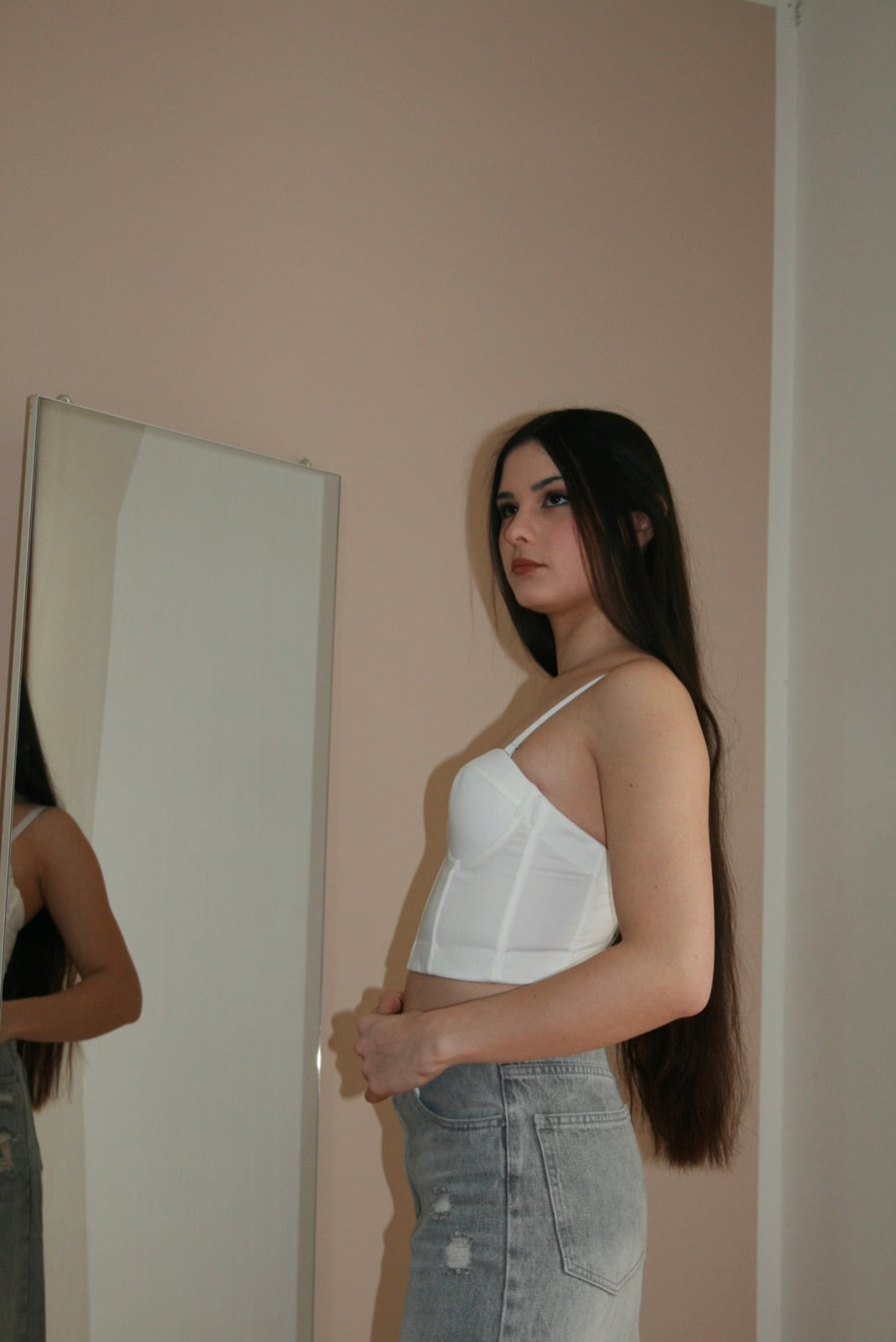 Crop-Top Havana Bianco