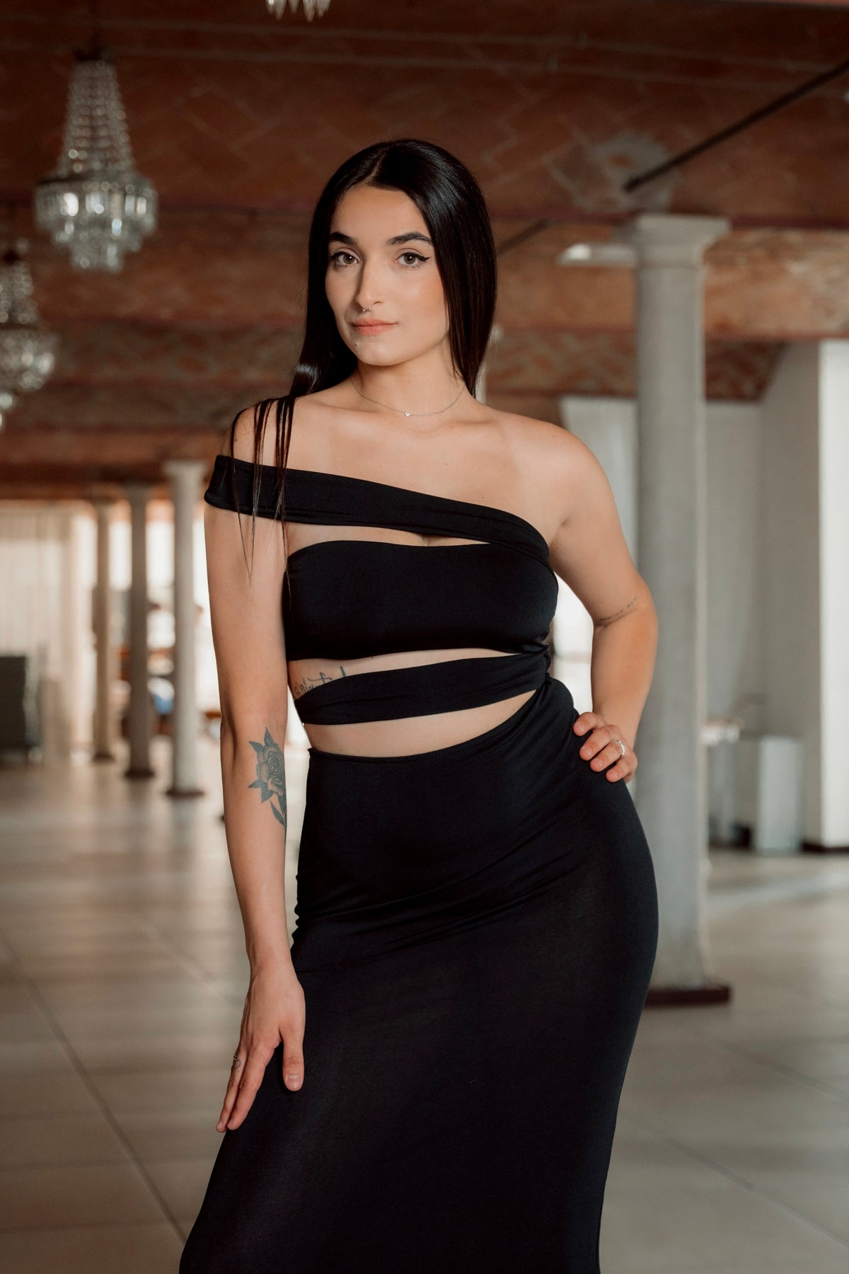 Vestito Secret Nero