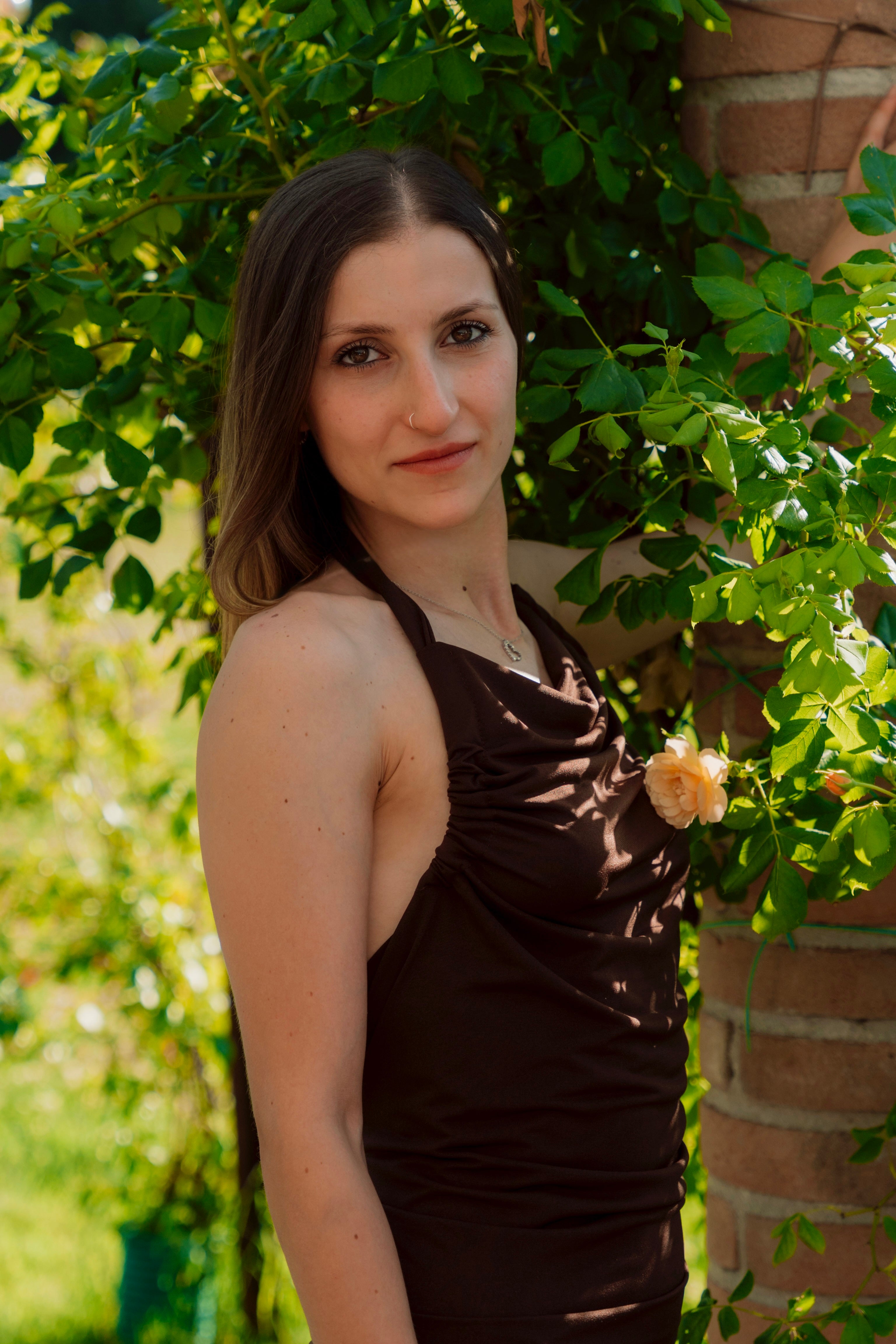 Vestito Eden Marrone