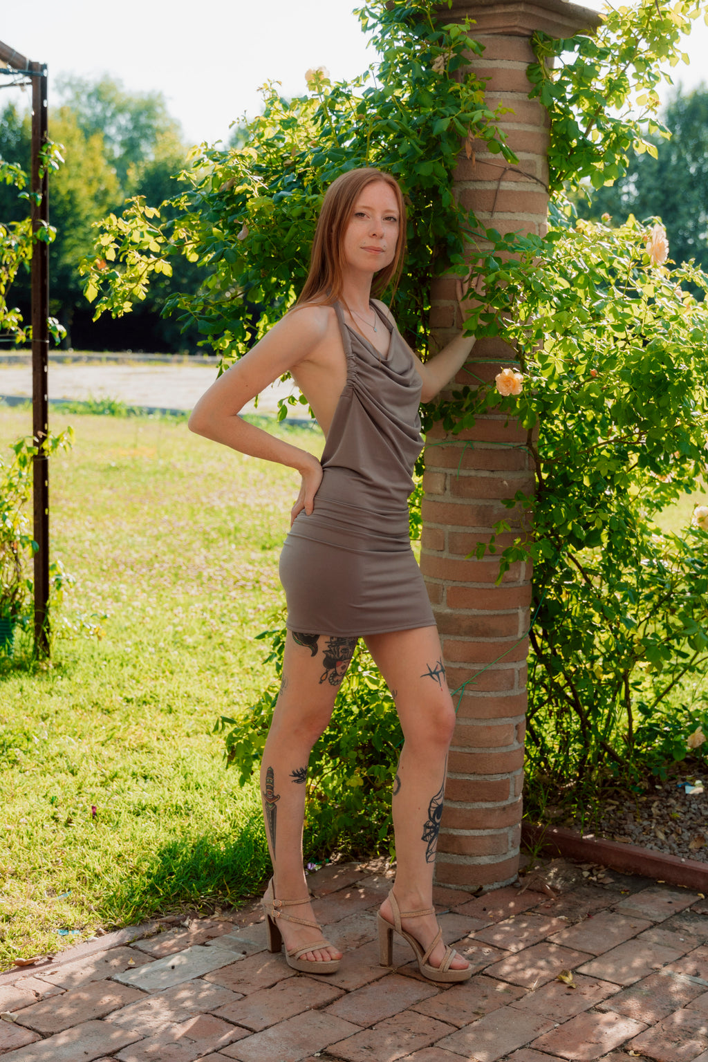 Vestito Eden Beige