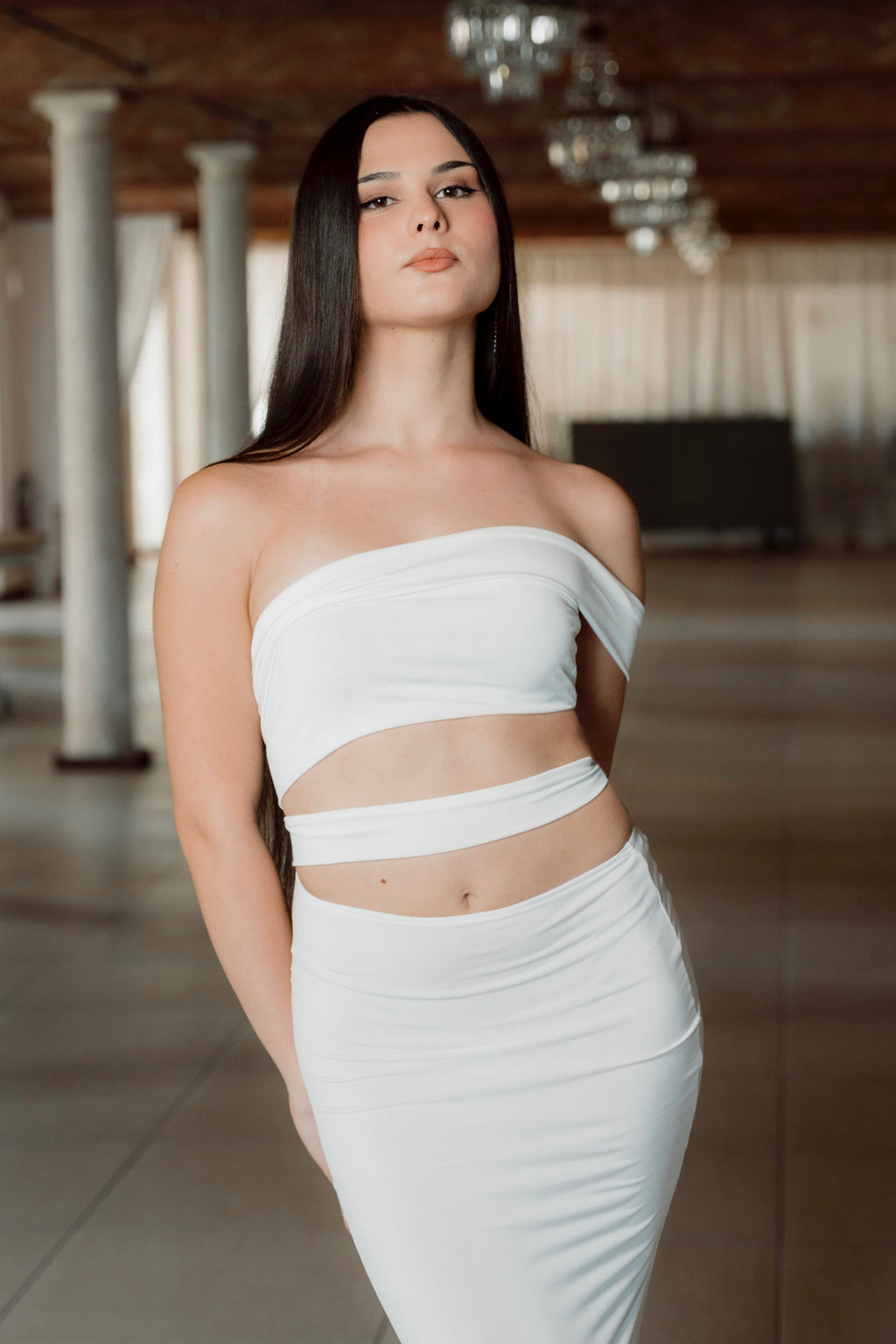 Vestito Secret Bianco