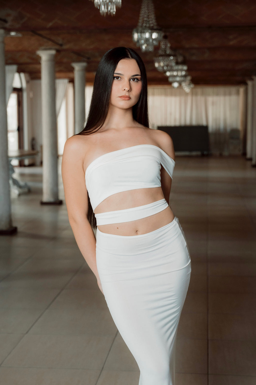 Vestito Secret Bianco