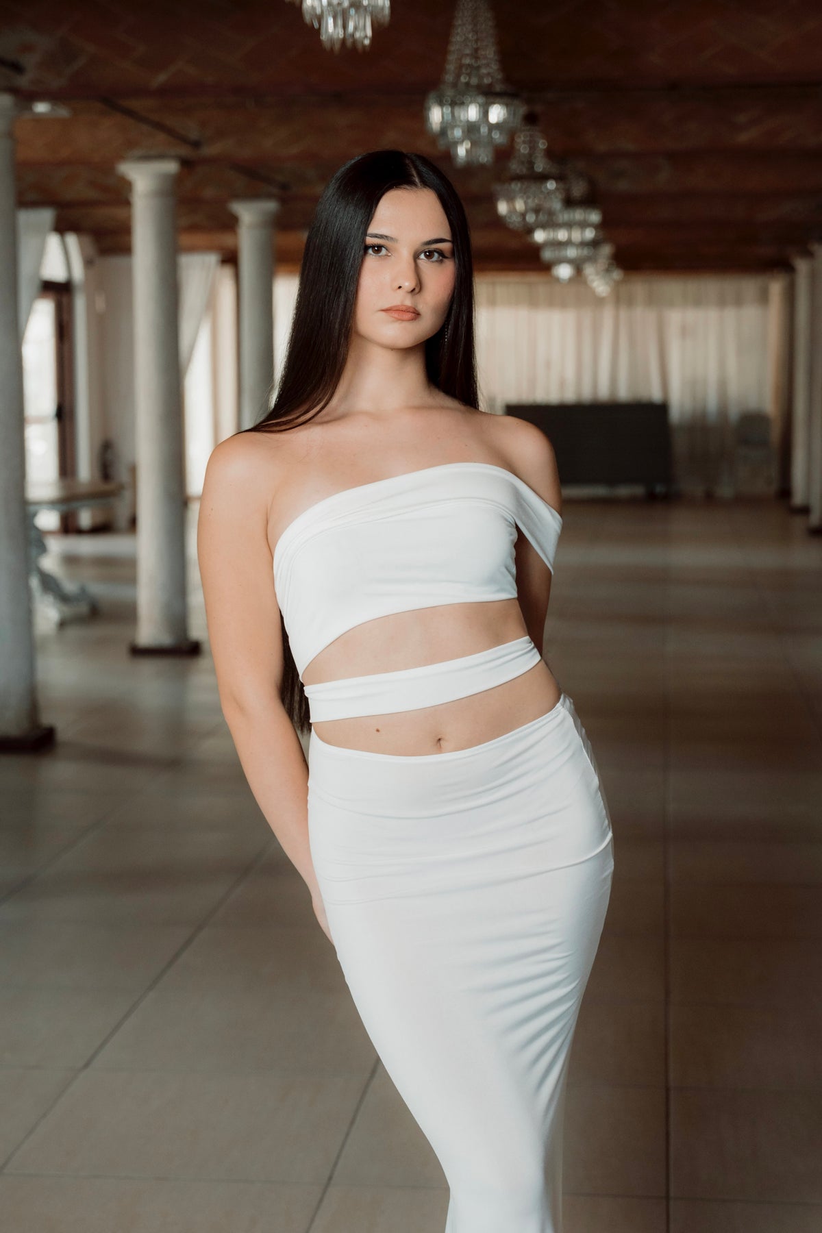 Vestito Secret Bianco
