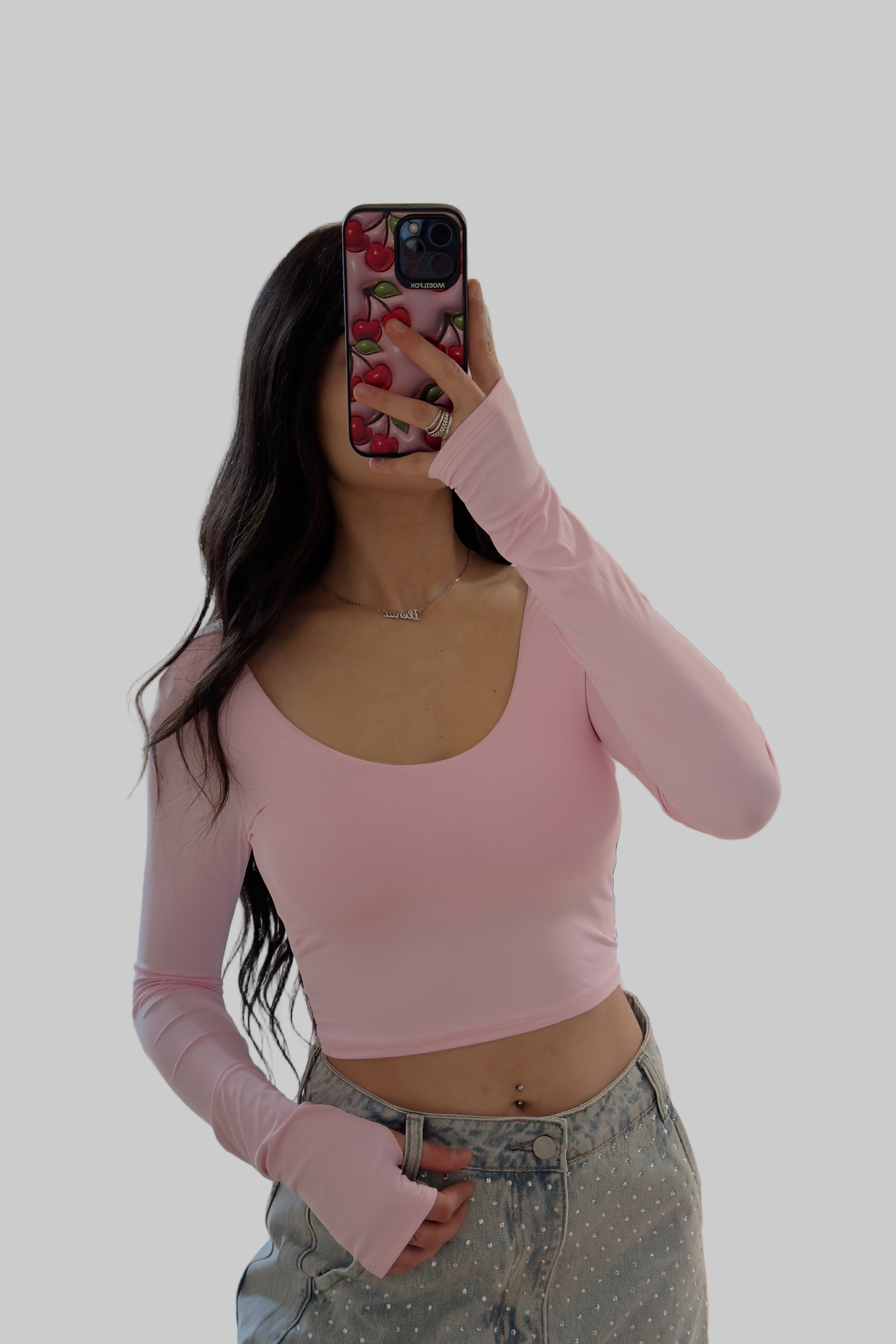 Crop Top Dubai Rosa