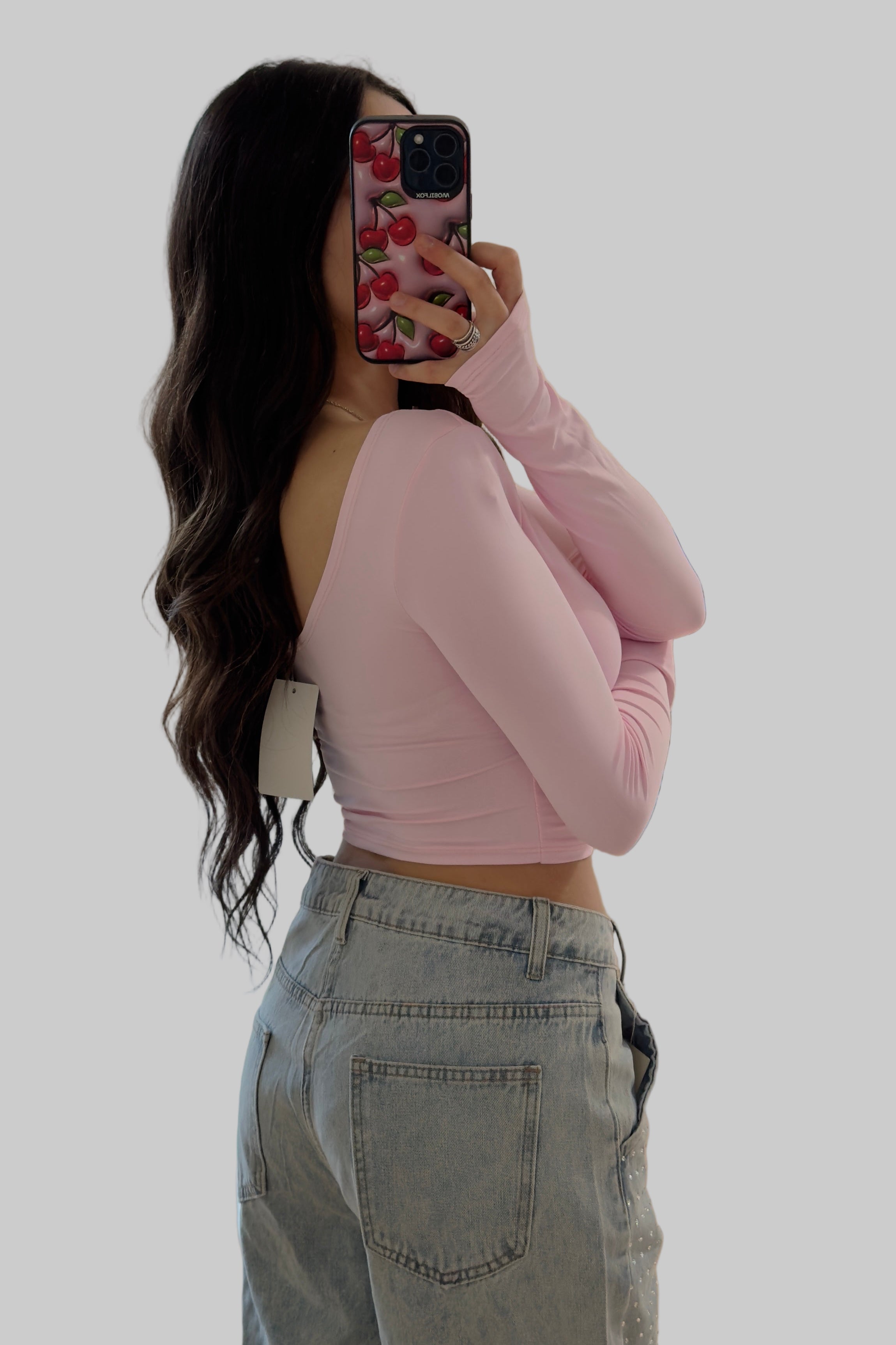 Crop Top Dubai Rosa