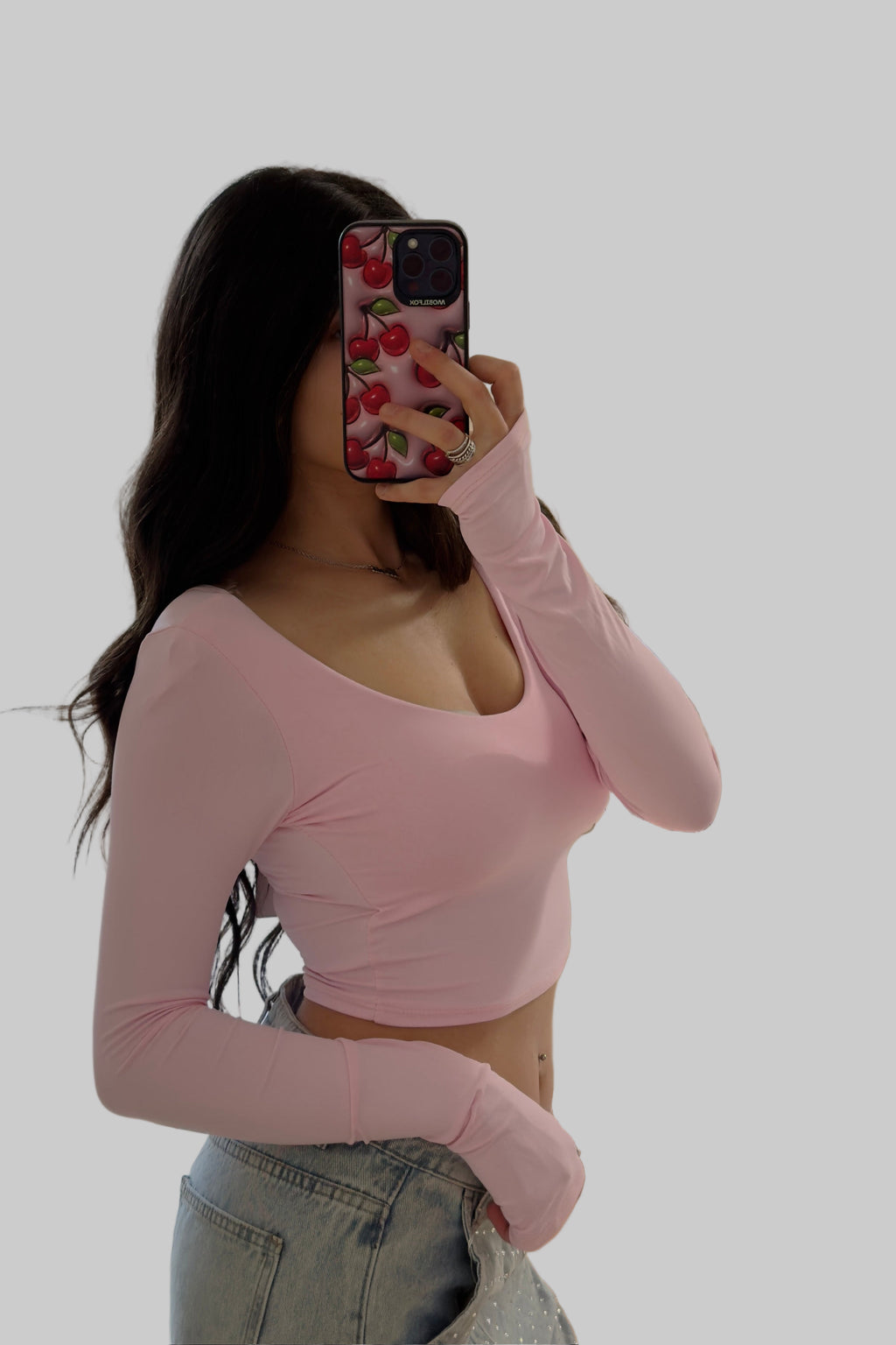 Crop Top Dubai Rosa